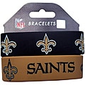 New Orleans Saints Wrist Bands (Set of 2) NFL