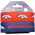 Denver Broncos Wrist Band (Set of 2) NFL