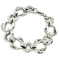 Stainless Steel High Polished Oval Link Bracelet