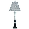 Williamsburg Resin/ Black Table Lamp
