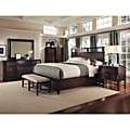 Intrigue Shelter Queen Bedroom Set (4 Pieces in Set)