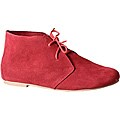 Refresh by Beston Women's 'Heidi' Wine Lace-up Booties