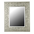 Thorne Gilded Antique Silver Wall Mirror
