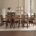 Inverness Warm Oak Turnbuckle 9-piece Mission Dining Set