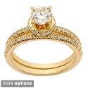 14k Gold 1ct TDW Diamond Bridal Ring Set (H-I, I1-I2)