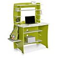 Legare Kids' 36-inch Green/ White Desk and Hutch
