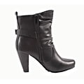Blossom by Beston Women's 'Amanda-5' Ankle Boots