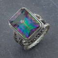 Sterling Silver Exotic Topaz 'Cawi' Ring (Indonesia)