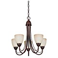 Five Light Electronic Chandelier