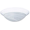 Three Light Twist On Flush Mount
