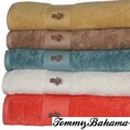 Tommy Bahama Embroidered-pineapple Cotton Three-piece Bath Towel Set