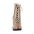 Jacobies by Beston Women's 'Tina-1' Stiletto Lace-up Bootie