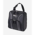 Lewis N. Clark Black Pocketed Polyester/PU Hanging Toiletry Kit