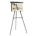 Studio Designs Lightweight and Adjustable Black Presentation Easel