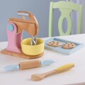 Kidkraft Pastel Cookie Baking Set with Rolling Pin and Mixer