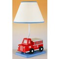 Cal Lighting Fire Engine Youth Table Lamp