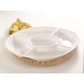 Classic Italian 18-inch Chip and Dip Serving Plate