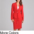 Signature by Larry Levine Women's Skirt Suit