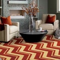 Classic Chevron Area Rug (8' x 10')