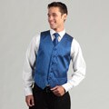 Ferrecci Men's 4-piece Royal Blue Vest