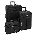 American Trunk & Case Jackson Black 3-piece Luggage Set