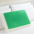 Comfort Memories Green Bubble Memory Foam Pillow