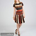 Sharagano Women's Tie Dye Dress