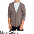 American Apparel Youth Tri-Blend Ribbed Cardigan