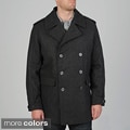 Geoffrey Beene Men's Darcy Wool Blend Peacoat