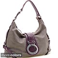 Dasein Front Flap Hobo Bag