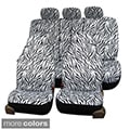 FH Group Animal Print Velour Airbag Compatible & Split Rear Seat Covers