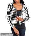 Stanzino Women's Striped Braid-trimmed Jacket