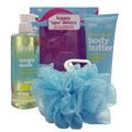 Bliss Happy Spa-Lidays Lemon + Sage 3-piece Gift Set