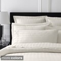 Damask Stripe Rayon from Bamboo/ Organic Cotton 400 Thread Count Sham (Set of 2)