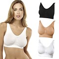 Trademark Women's 'Comfortisse' 3-pack Sports Bra Set