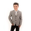 Elie Balleh Milano Italy Boys' Wide Stripe Blazer