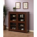 Alexander Wenge Glass Door Cabinet