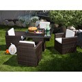 Miami Beach 5-piece Dining Set