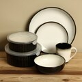 Sango Nova Black 20-piece Dinnerware Set