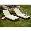 Palms Single Chaise Lounge with Cushions (Set of 2)