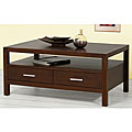 Creighton Walnut Cherry 4-drawer Coffee Table