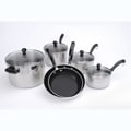 Farberware Chrome 10-piece Pot/Pan Set