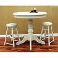 Village Tavern Antique Ivory Bar Table