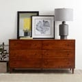 Vilas 6-drawer Tobacco Dresser