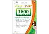 Xbox 360 - Live 1600 Points Card