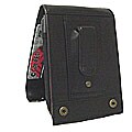 Black Leather Prestige Handheld Case