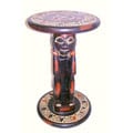 African Hand-carved Accent Table (Ghana)