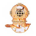 Roadmap relating to Usa Jukebox US Navy Mark V 8-inch Copper Diving Helmet Replica