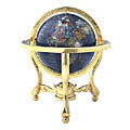 Blue Lapis Ocean 9-in. Gemtsone Globe