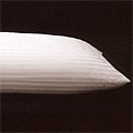 550 tc White Goose Down Silk Body Pillow